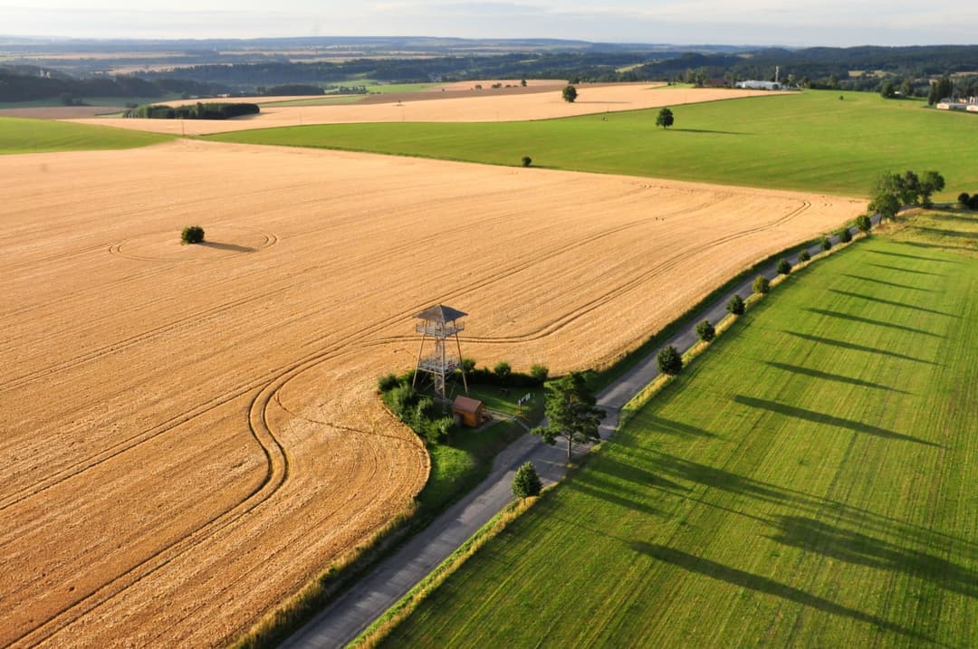 Rozhledna z dronu